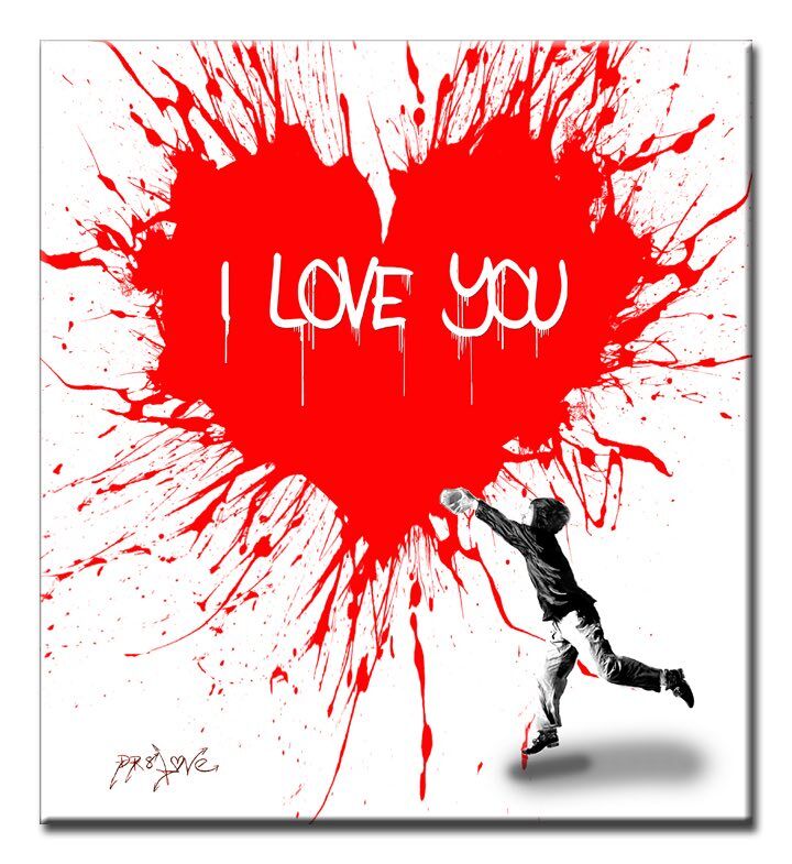Give - Canvas Limited Edition Printmaking by Dr eight LOVE