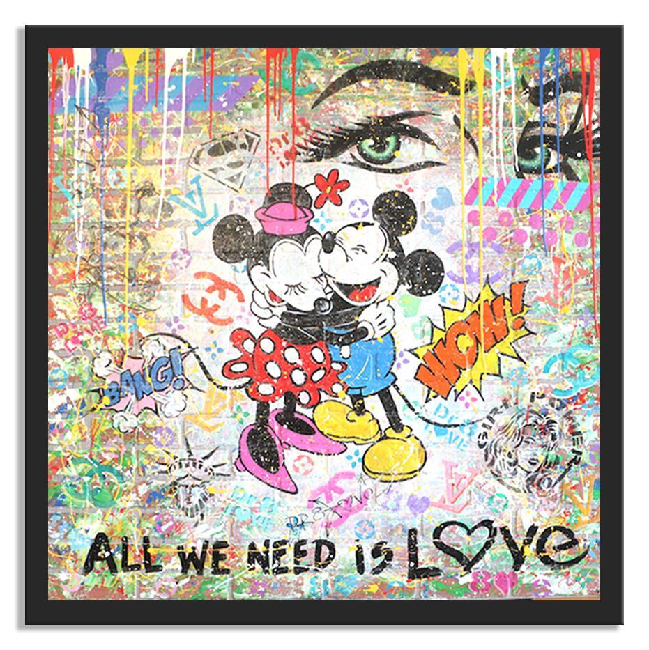 Dr8love Street Pop Art, Original Paintings Limited Editions Paper & canvas