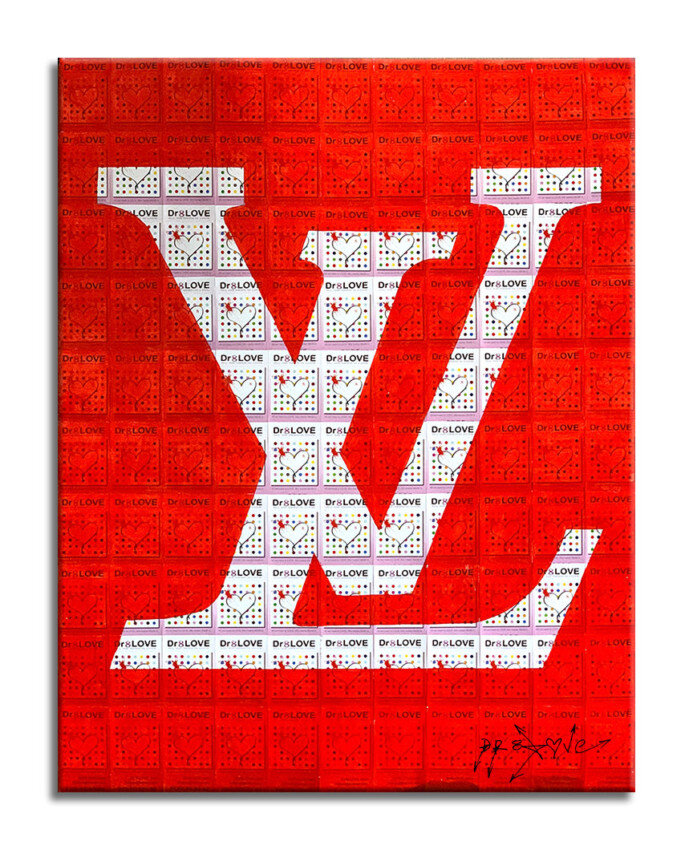 Louis Vuitton Red - Print Limited Edition